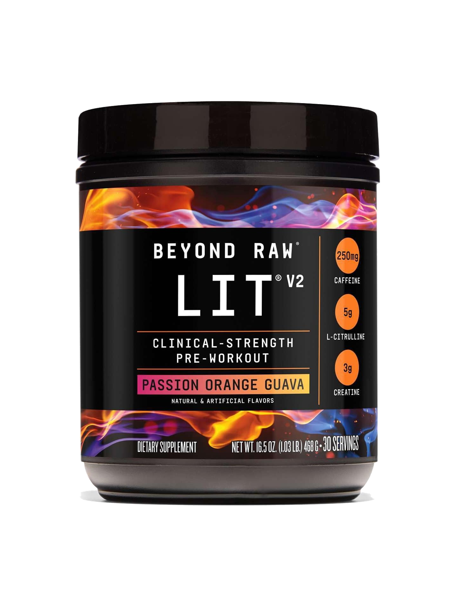 LIT V2 Clinical Strength Pre-Workout Powder