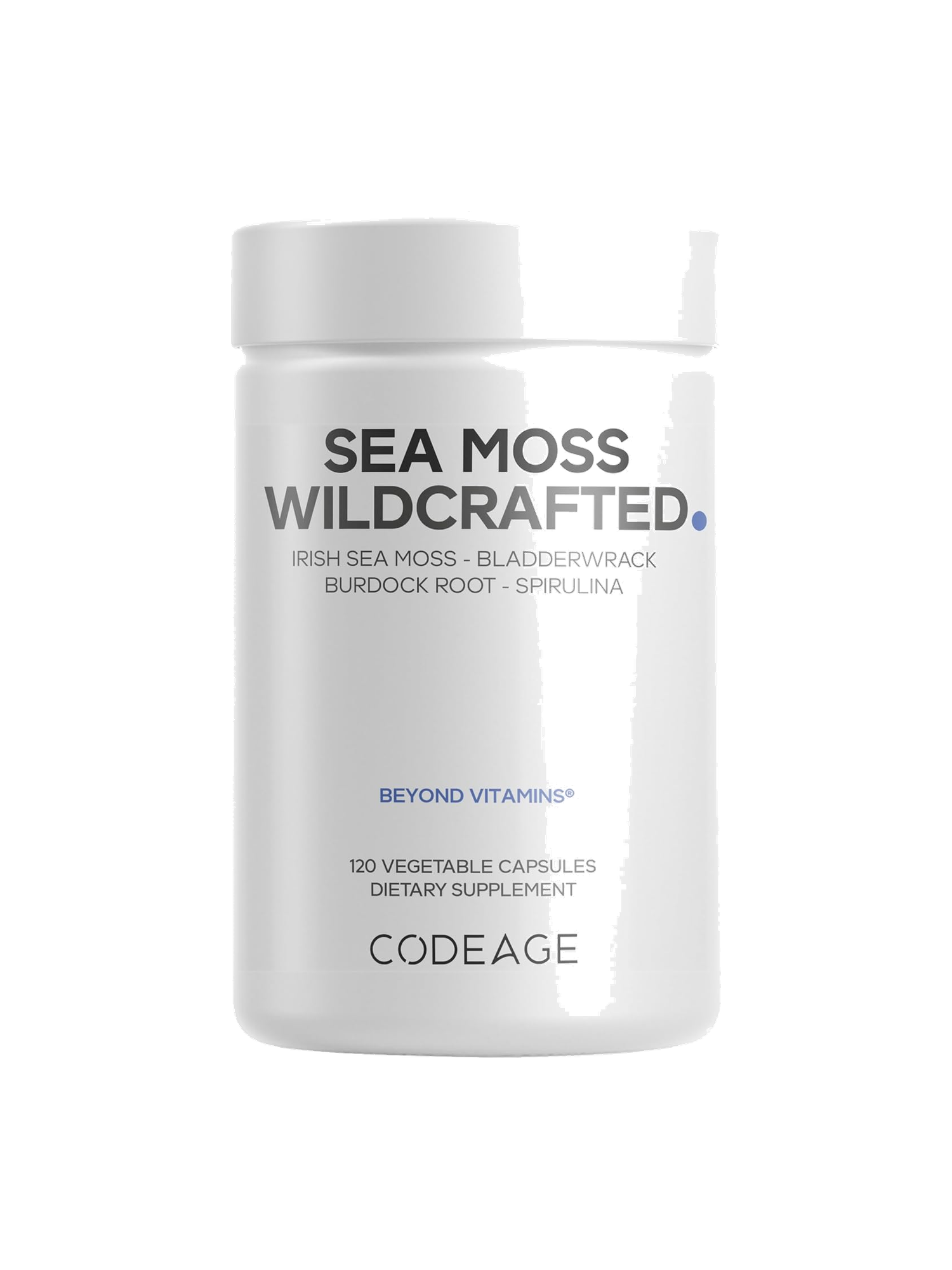 Raw Wildcrafted Irish Sea Moss Supplement