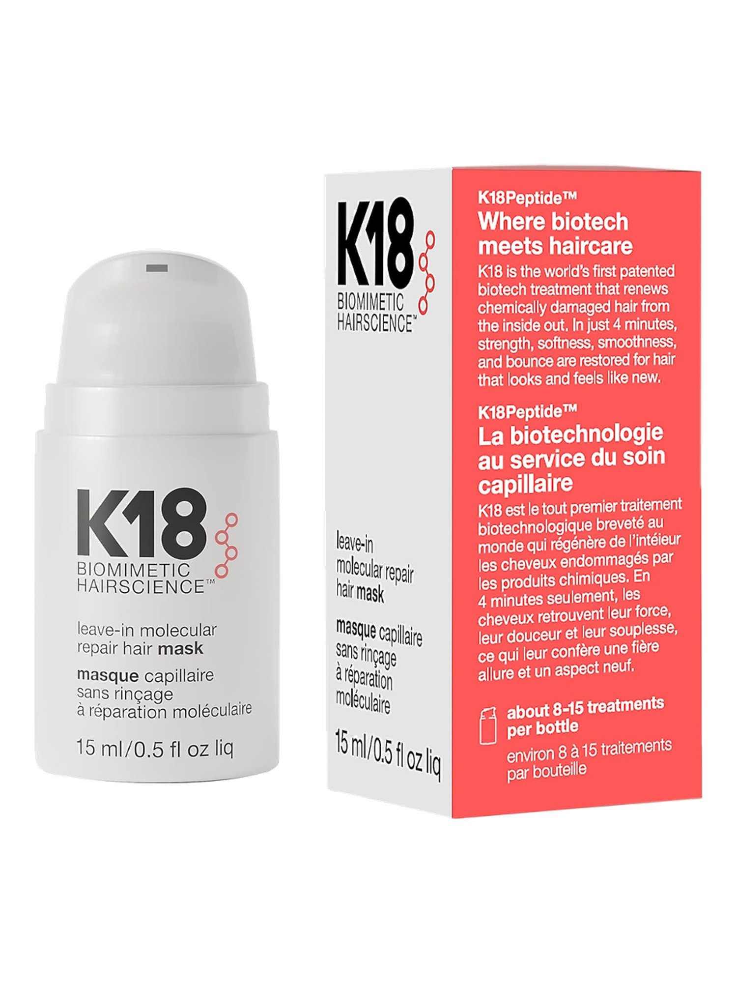 Leave-In Molecular Repair Hair Mask