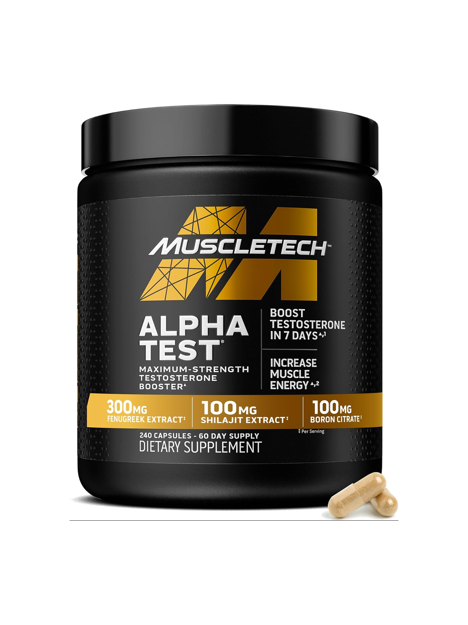 AlphaTest Testosterone Booster for Men