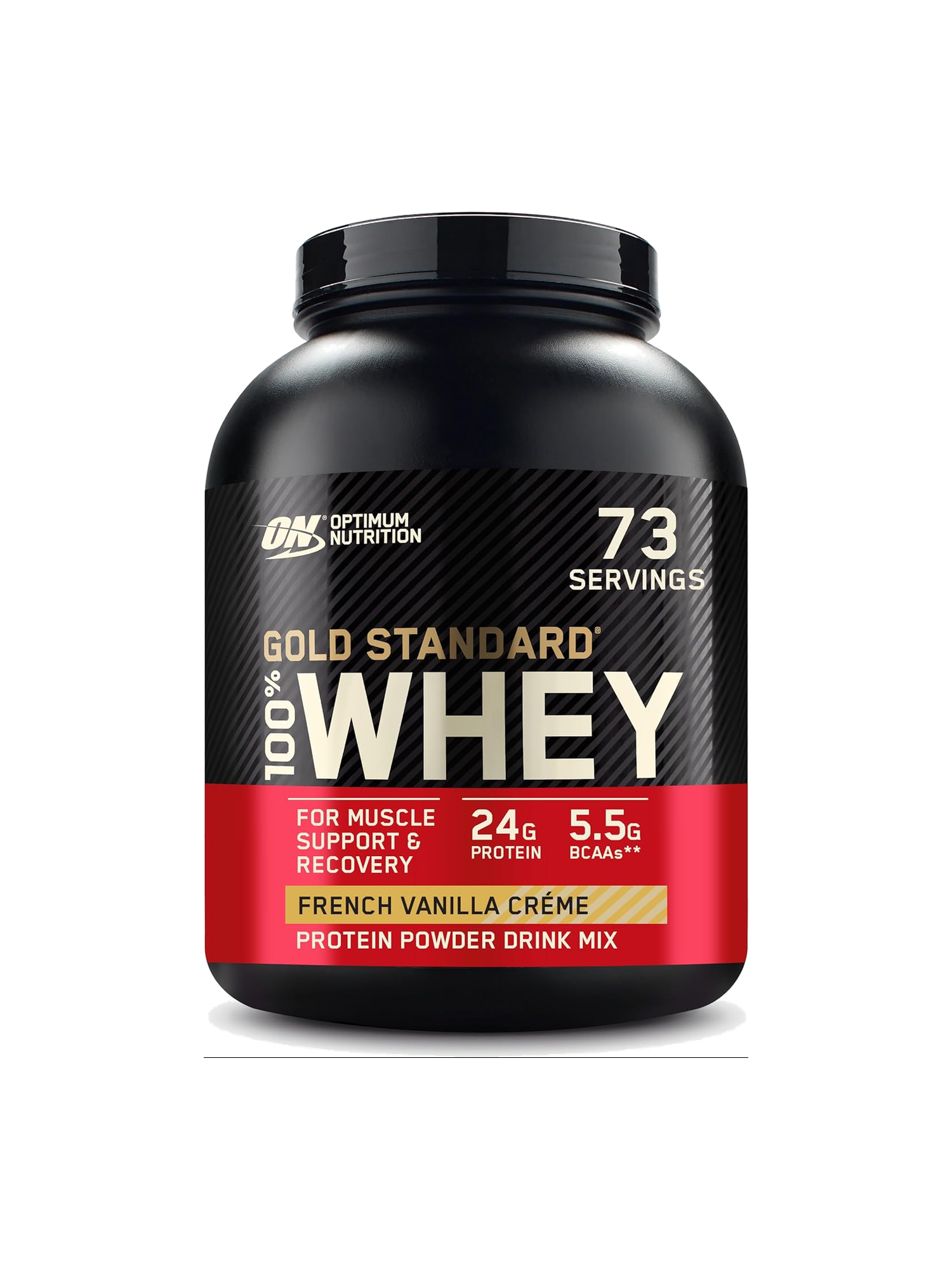 Gold Standard 100% Whey Protein Powder, French Vanilla Crème