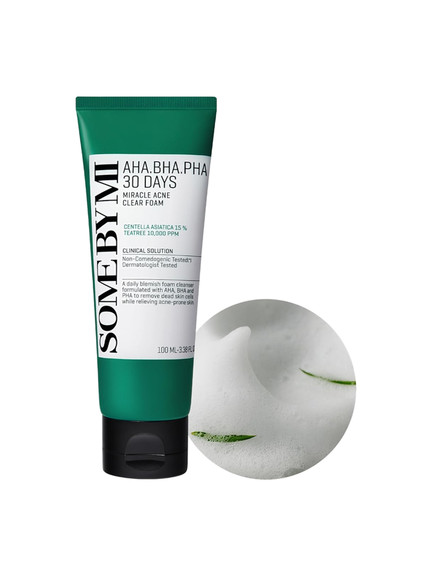 AHA BHA PHA 30 Days Miracle Acne Clear Foam