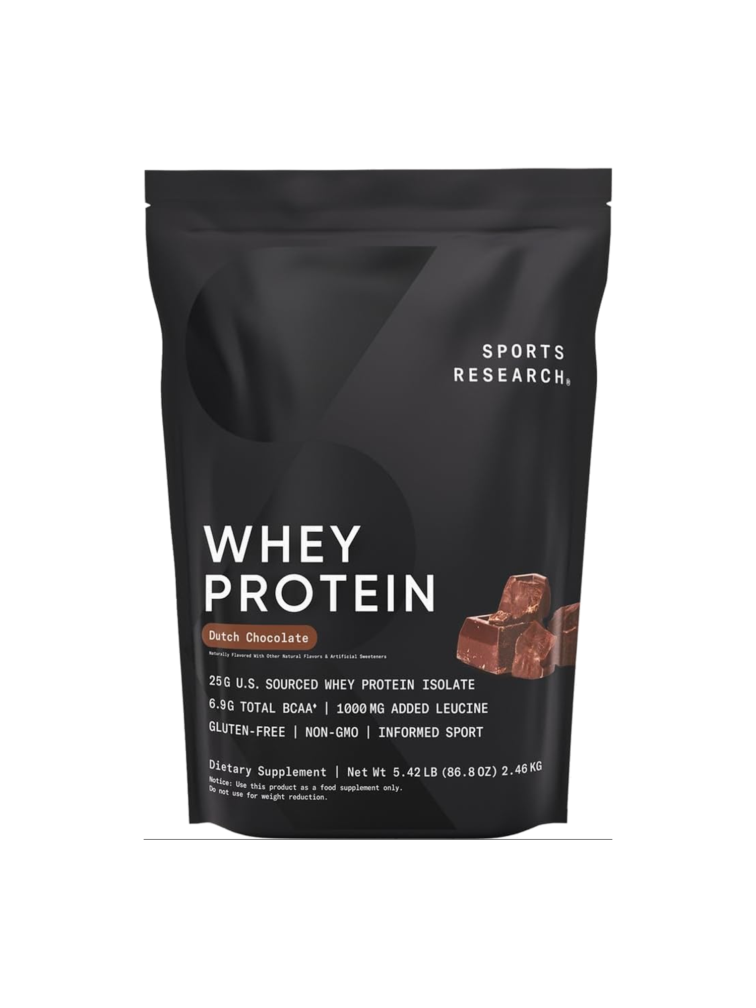 Whey Protein Isolate Dutch Chocolate