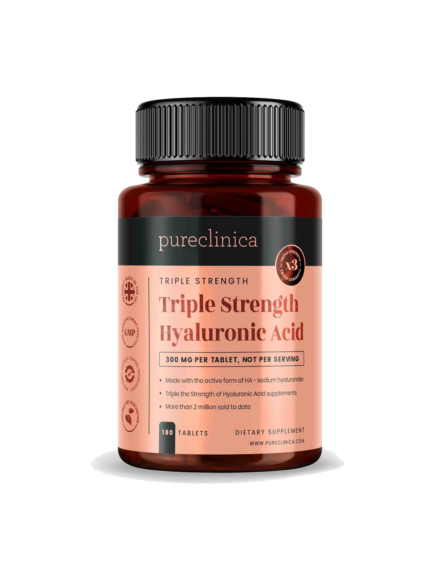 Hyaluronic Acid 300 mg Tablets